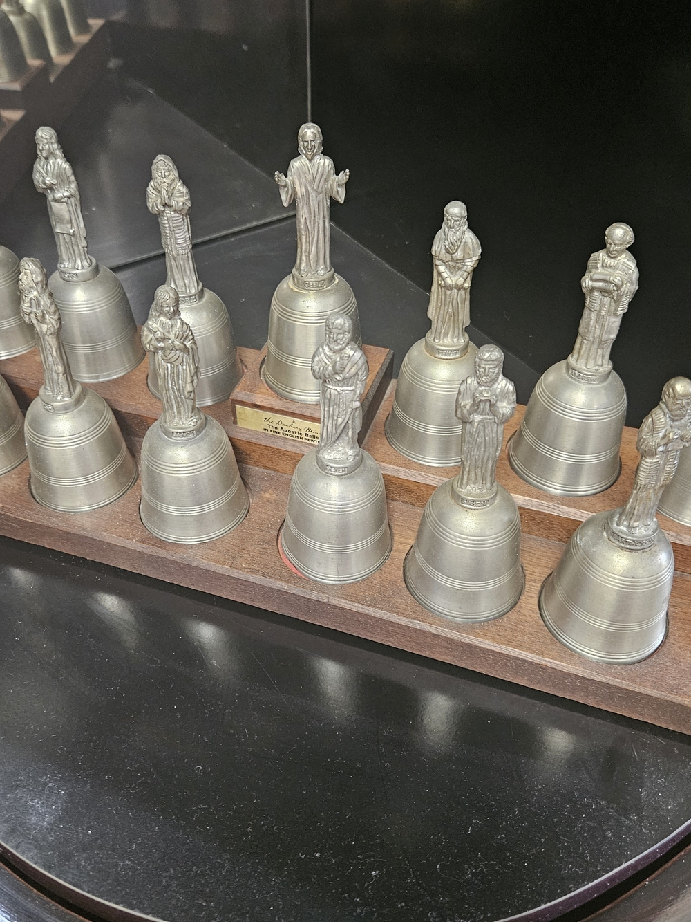 Danbury Mint Certificate. Made Of Pewter With Wooden Display Stand